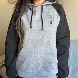 BFAS Orange Logo Colorblock Hoodie